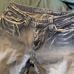 Women's Adiktd Blue Boot Cut Jeans